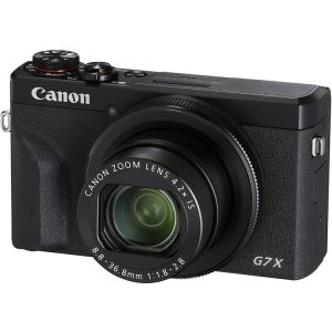 كاميرا Canon PowerShot G7 X Mark III رقمية، سوداء
