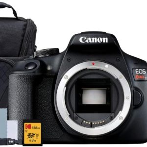 كاميرا Canon EOS Rebel T7 DSLR مع عدسة EF-S 18-55mm IS II، طقم كامل