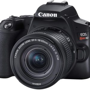 كاميرا Canon EOS Rebel SL3 DSLR بعدسة EF-S 18-55mm، مدمجة مع واي فاي