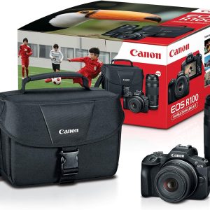 كاميرا Canon EOS R100 مع عدستين Zoom Kit مزدوج