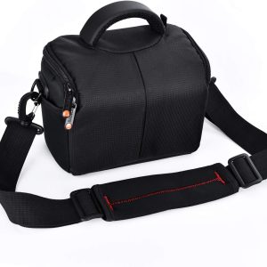حقيبة كاميرا FOSOTO مقاومة للماء والصدمات متوافقة مع Canon Powershot