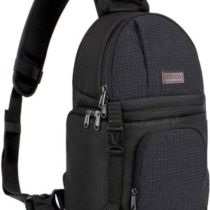 حقيبة ظهر MOSISO للكاميرا DSLR/SLR/Mirrorless، سوداء