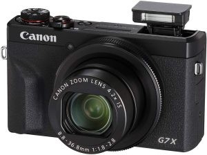 Canon PowerShot G7 X Mark III Digital Camera (Black) Black